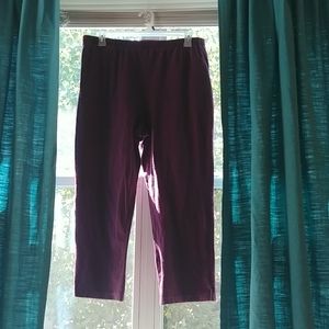 Maroon leggings